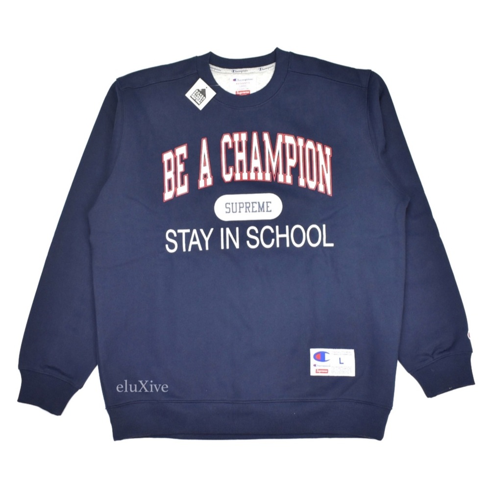 Supreme x Champion Crew neck sweater